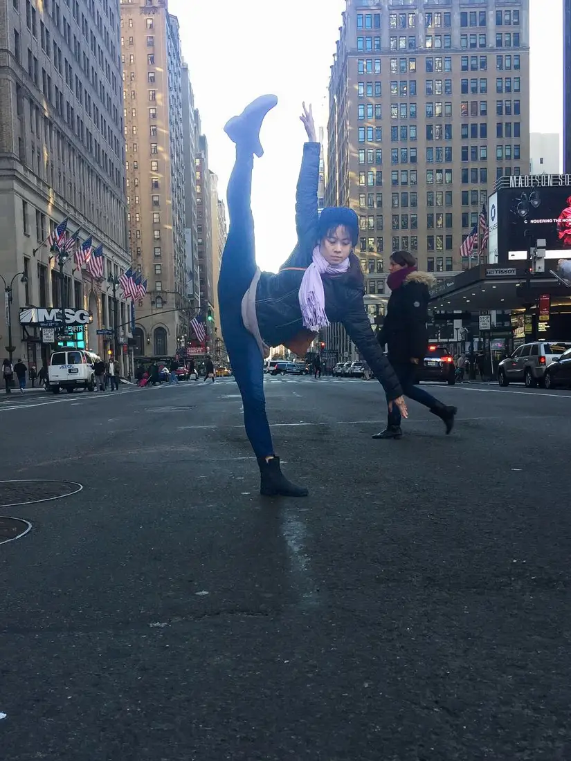 Lee Wan Yu spent a year in New York where she studied at the Purchase Conservatory of Dance.