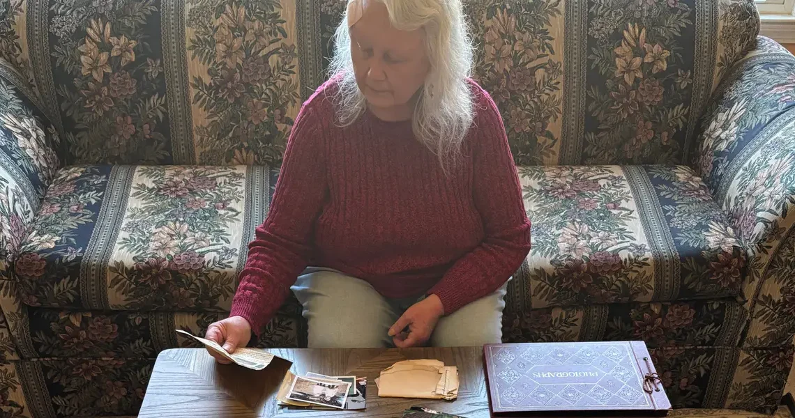 My 65-year-old mom is healthy, but she started purging her stuff. Being part of the process is helping me learn about my family.