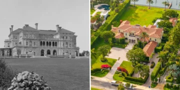 THEN AND NOW: Photos show where America’s wealthiest lived a century ago versus today