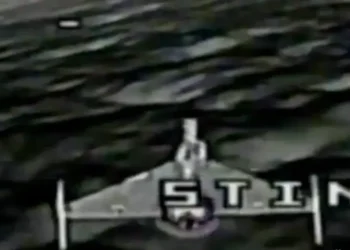 A Ukrainian drone maker says its interceptor took down a Russian Shahed armed with an air-to-air missile