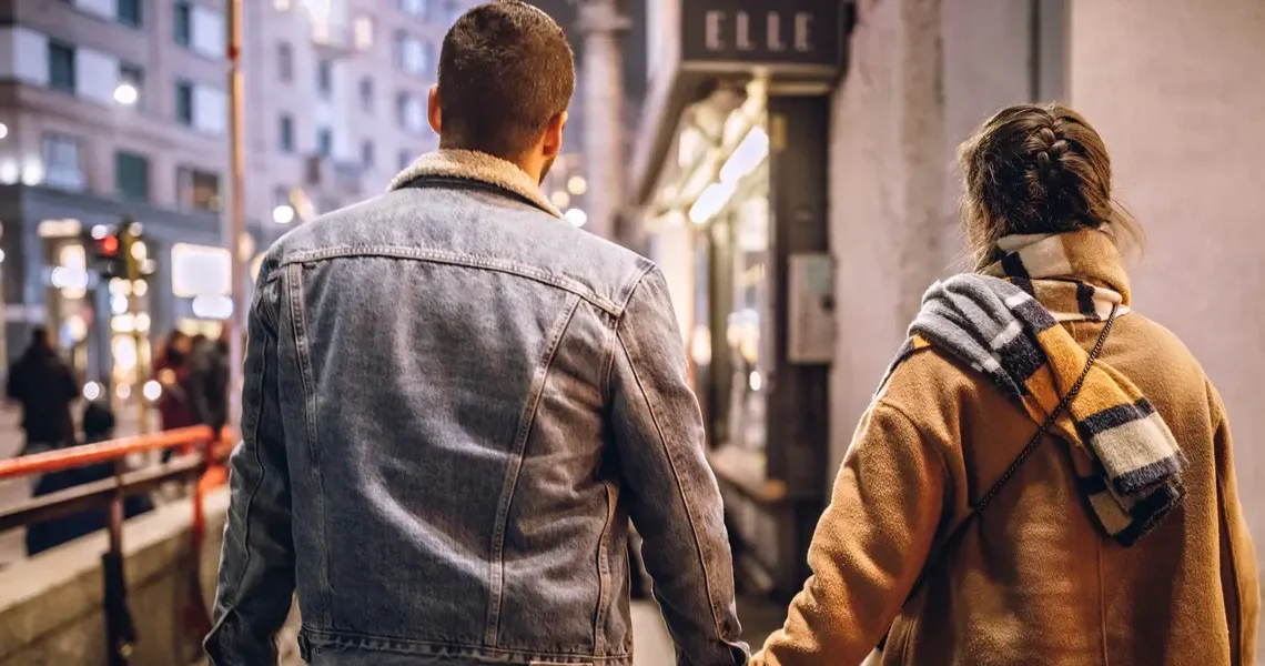 We went on our first date night as new parents. I thought it would be harder to leave our daughter with a babysitter.