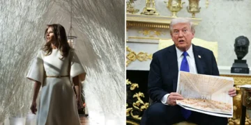 Melania Trump was once the one making controversial White House design choices. Now, it’s Donald Trump.