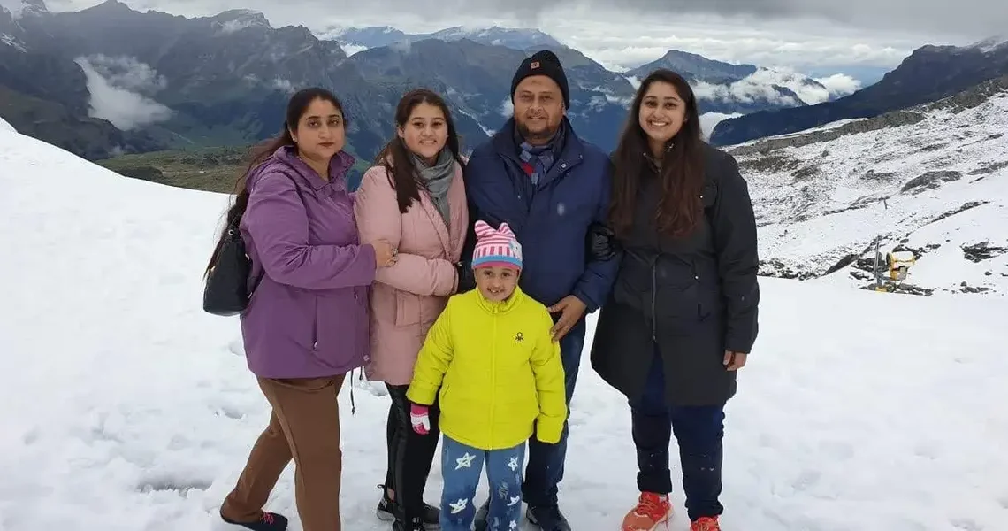 My dad prioritized experiences over possessions. Because of this, our family has traveled to 20 countries together.