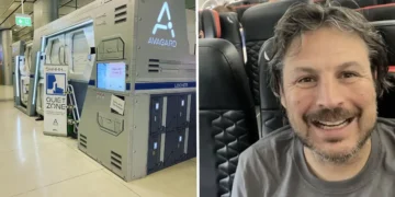 I stayed in a pod at an airport for $50. It was tiny and a bit awkward, but I slept surprisingly well between my flights.