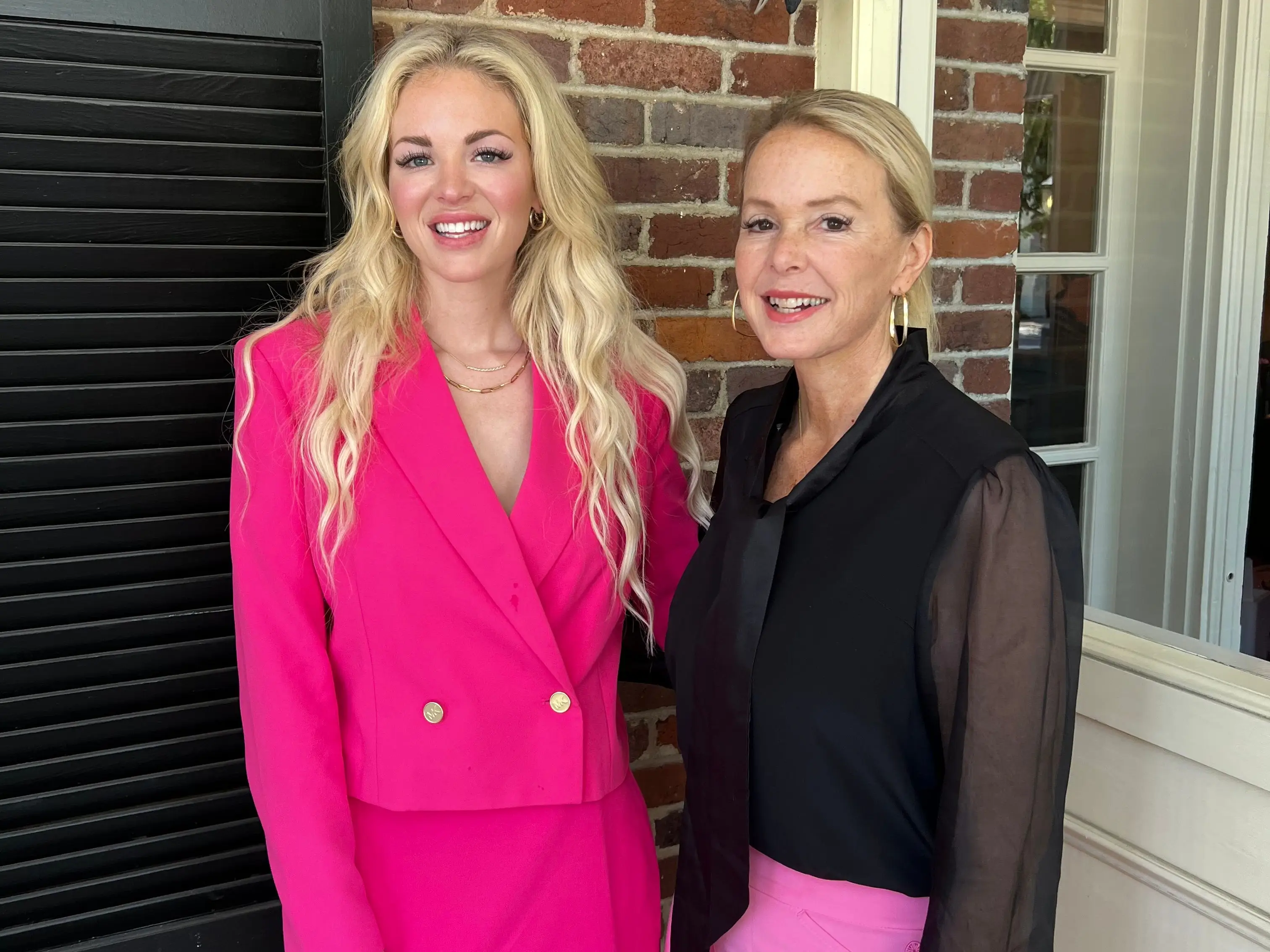 Teresa Johnson and her daughter Scout