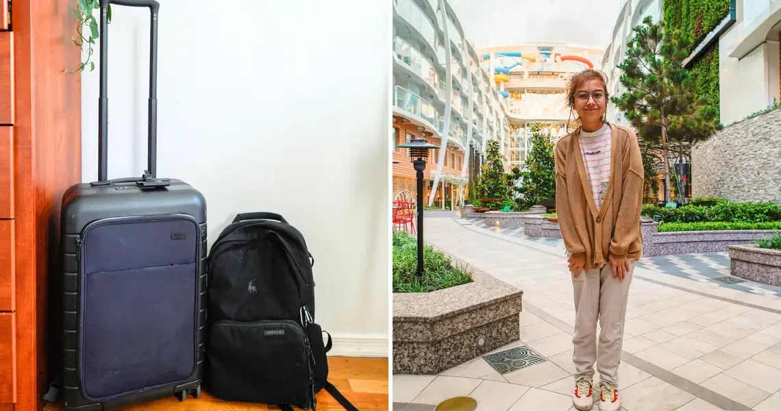 I took a weeklong cruise and didn’t check a bag. Here are 10 items I’m glad I packed and 9 things I wish I’d had with me.