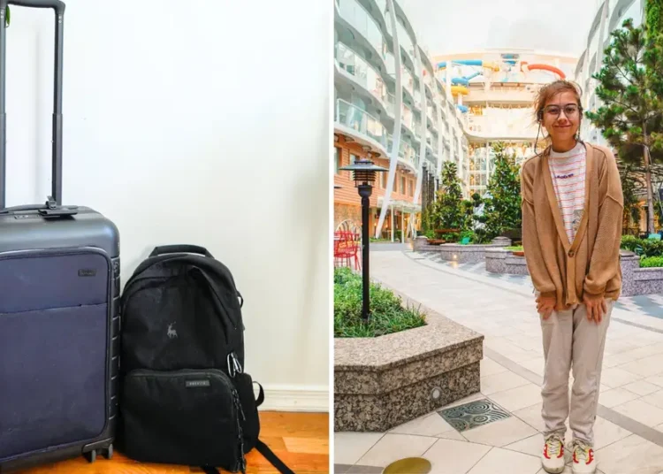 I took a weeklong cruise and didn’t check a bag. Here are 10 items I’m glad I packed and 9 things I wish I’d had with me.