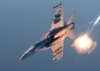 A Navy warship mistook US fighter jets for enemy missiles and opened fire. The targeted pilot saw his life flash before his eyes.