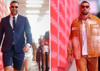 3 of the best and 4 of the worst gameday outfits Travis Kelce has worn this year