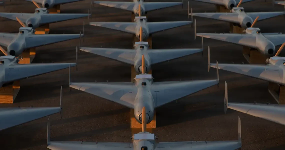 The US is getting serious about cheap, one-way attack drones with a new force in the Middle East