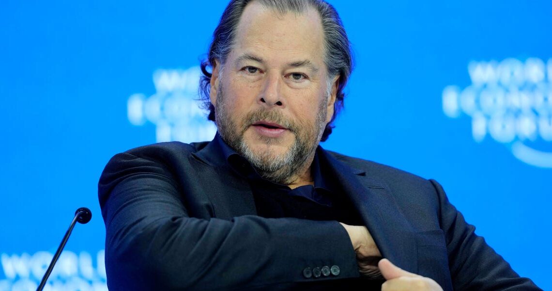 Marc Benioff is writing Salesforce’s annual strategy document. He shared the key details early with Business Insider.