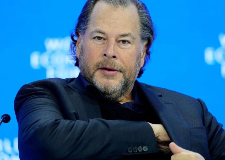 Marc Benioff is writing Salesforce’s annual strategy document. He shared the key details early with Business Insider.