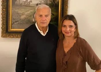 I moved my 88-year-old dad into my apartment complex. His apartment is visible from my window, so I can keep an eye on him.