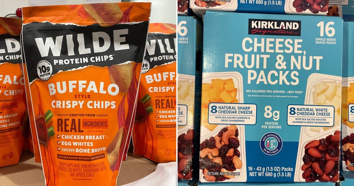 I’m a dietitian who helps busy people lose weight. Here are 10 protein-packed snacks I get at Costco.