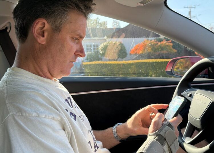 Elon Musk says Tesla FSD lets you text while being driven. I tried it. Here’s what happened.