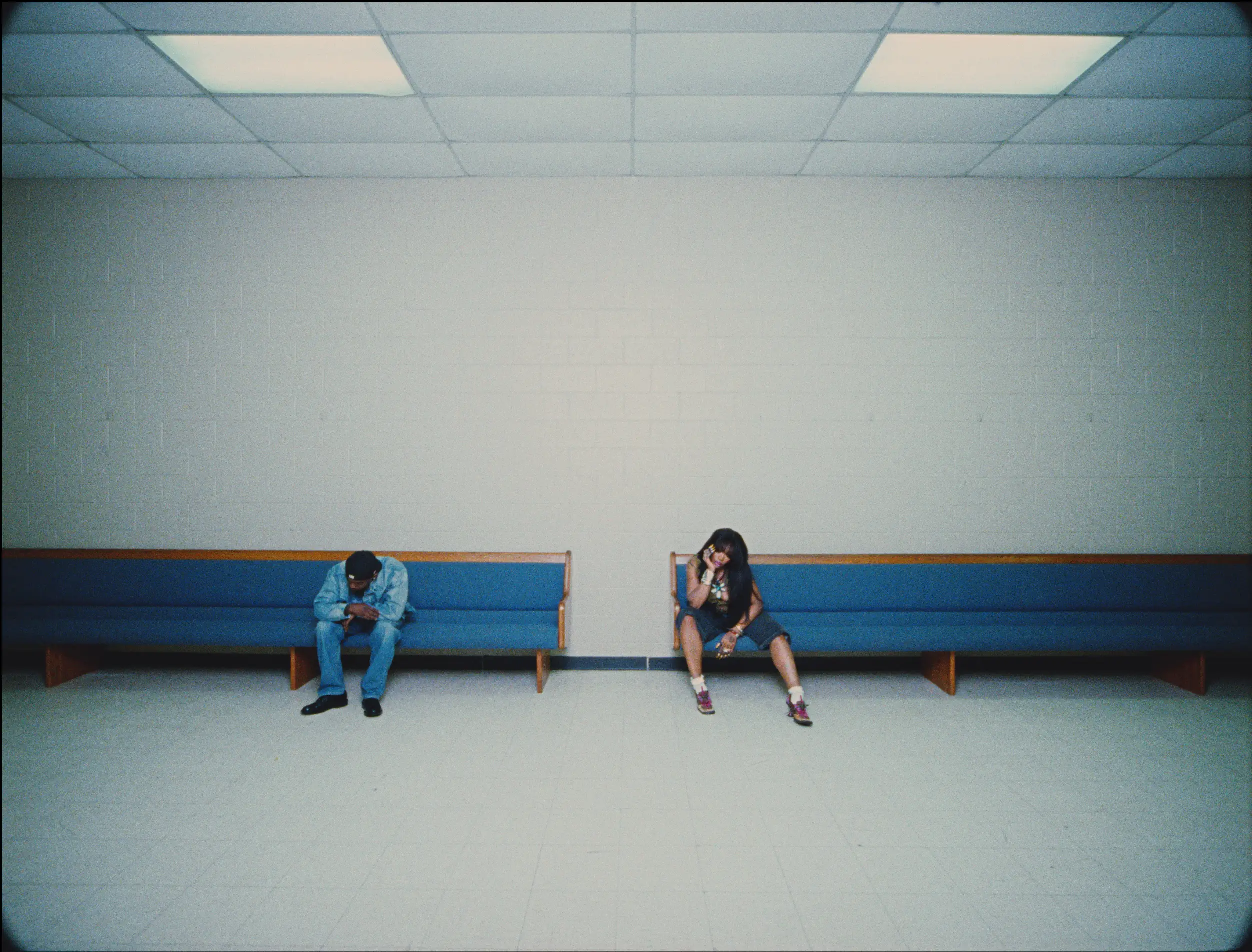 Kendrick Lamar and SZA in the