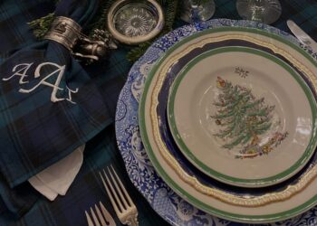 ‘Tis the season for plaid and jewel tones. Here’s how you can incorporate the Ralph Lauren Christmas look into your holiday decor.