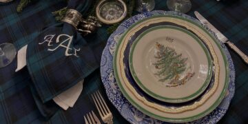 ‘Tis the season for plaid and jewel tones. Here’s how you can incorporate the Ralph Lauren Christmas look into your holiday decor.