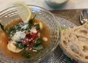 I made Joanna Gaines’ one-pot tortellini soup. The easy recipe has quickly become one of my favorite cozy comfort meals.