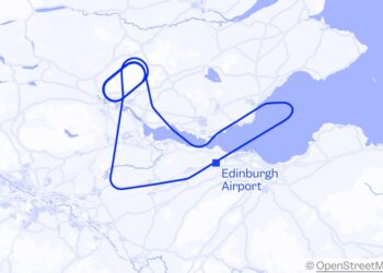 A British Airways flight to nowhere had to circle 6 times before landing when its wheels got stuck