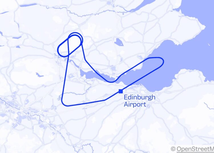 A British Airways flight to nowhere had to circle 6 times before landing when its wheels got stuck