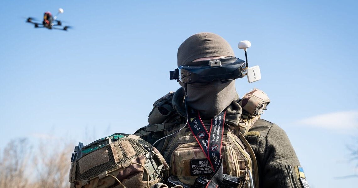 Robotics industry insider says the future is one soldier backed by AI controlling swarms of drones