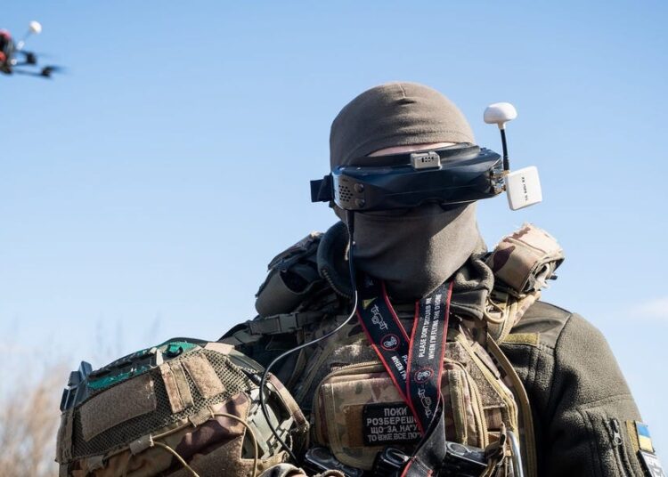 Robotics industry insider says the future is one soldier backed by AI controlling swarms of drones