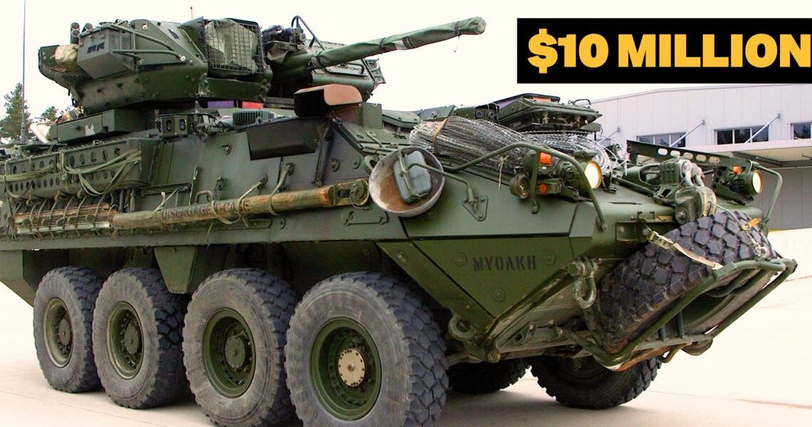 What it takes to be in a $10 million Army Stryker crew