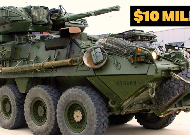 What it takes to be in a $10 million Army Stryker crew
