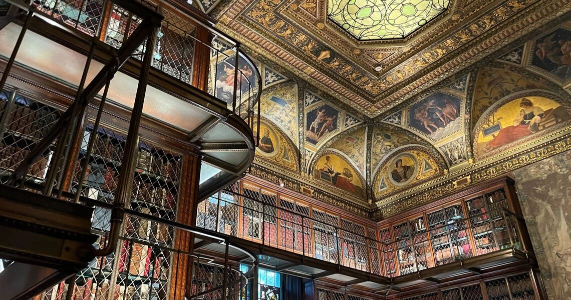 Forget JPMorgan’s new $3 billion tower. Take a peek inside the founder’s 119-year-old library.