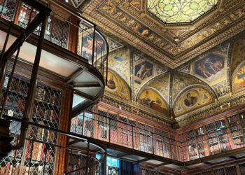 Forget JPMorgan’s new $3 billion tower. Take a peek inside the founder’s 119-year-old library.