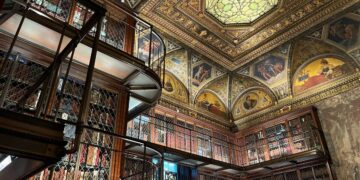 Forget JPMorgan’s new $3 billion tower. Take a peek inside the founder’s 119-year-old library.
