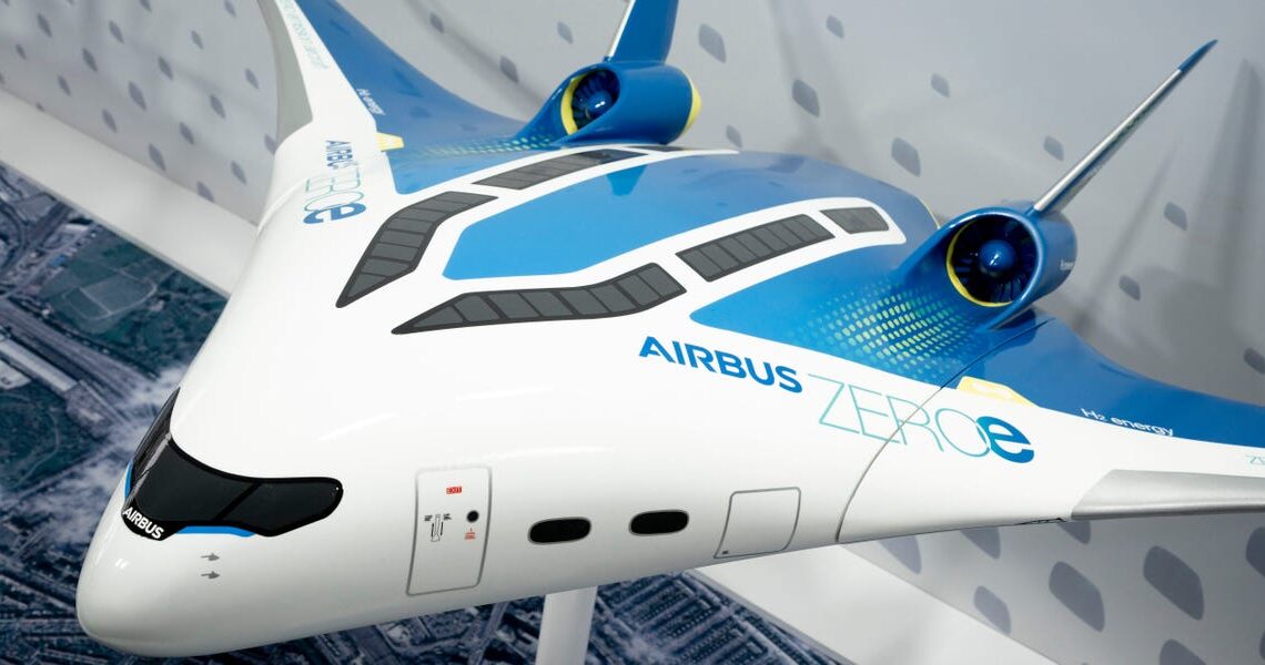 Airbus CEO said the future of commercial aviation could be a B-2 bomber-like plane with a cabin in the wing