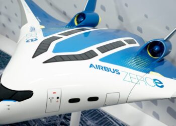 Airbus CEO said the future of commercial aviation could be a B-2 bomber-like plane with a cabin in the wing