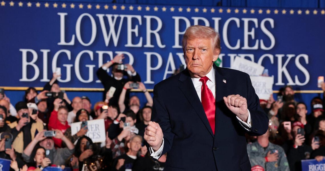 Trump defends tariffs as he launches economic tour: ‘You can give up certain products. You could give up pencils.’