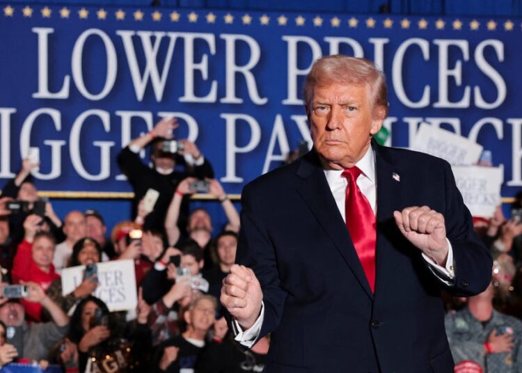 Trump defends tariffs as he launches economic tour: ‘You can give up certain products. You could give up pencils.’