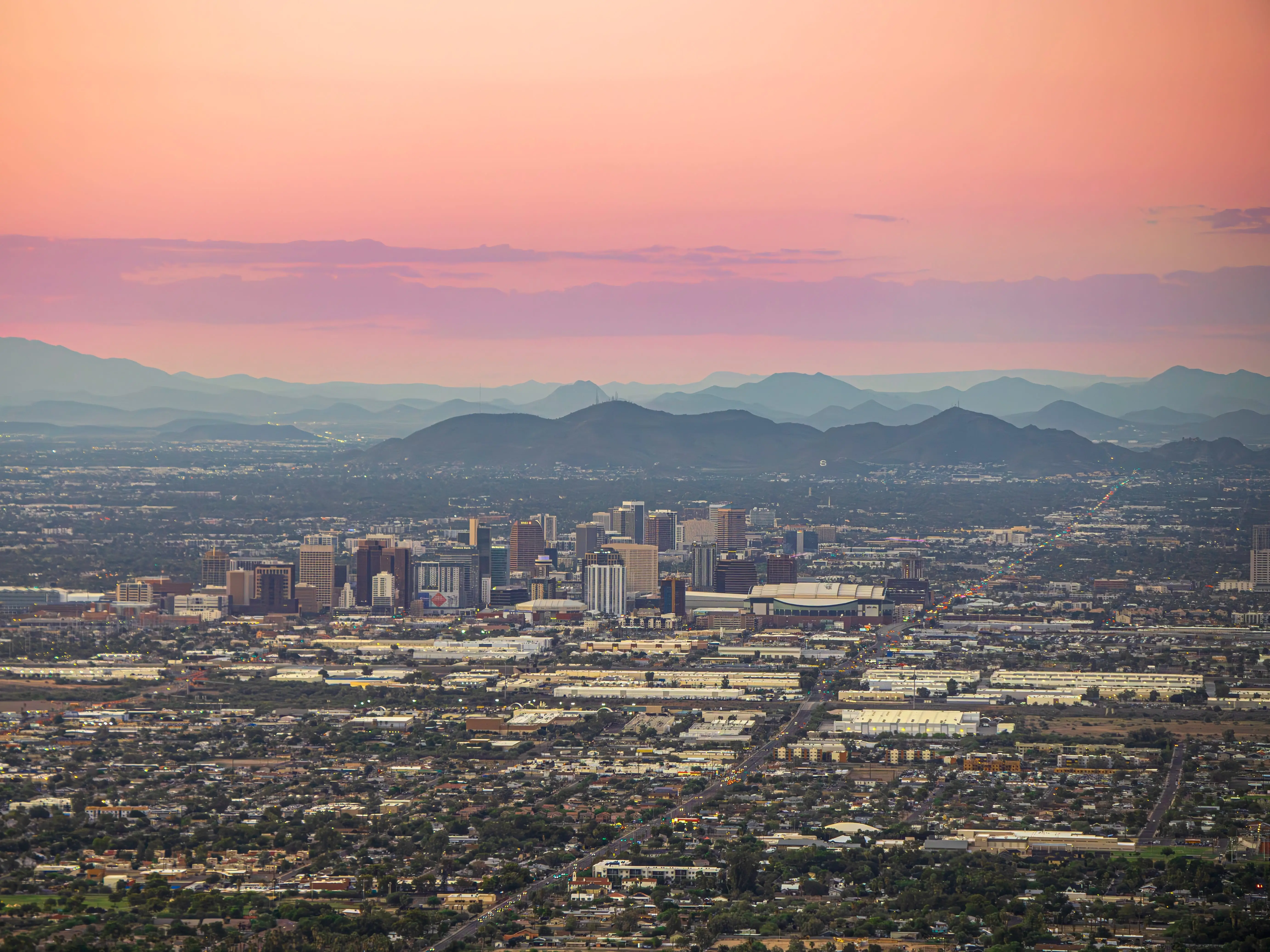 Phoenix Arizona skyline