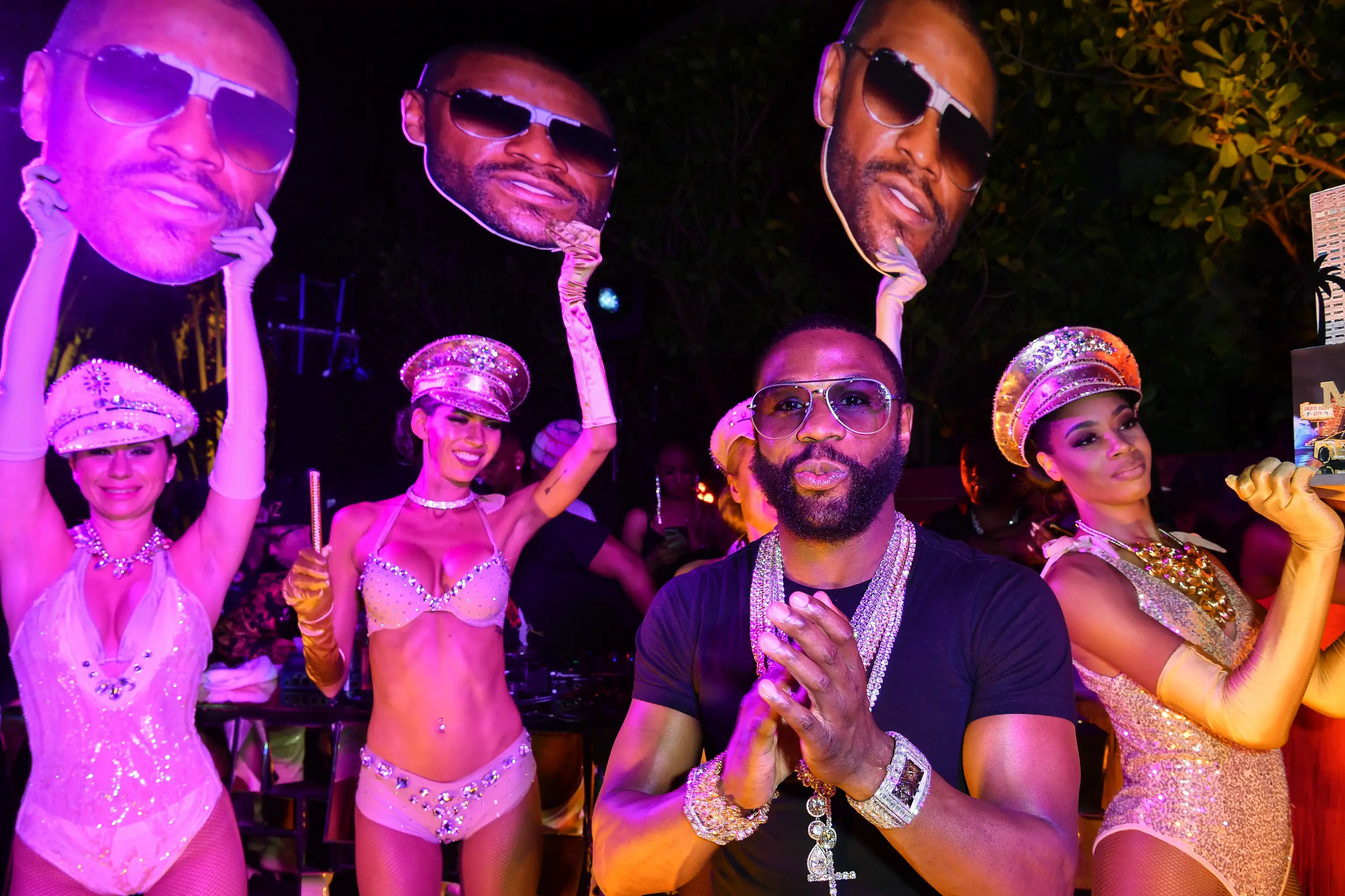 US boxer Floyd Mayweather Jr