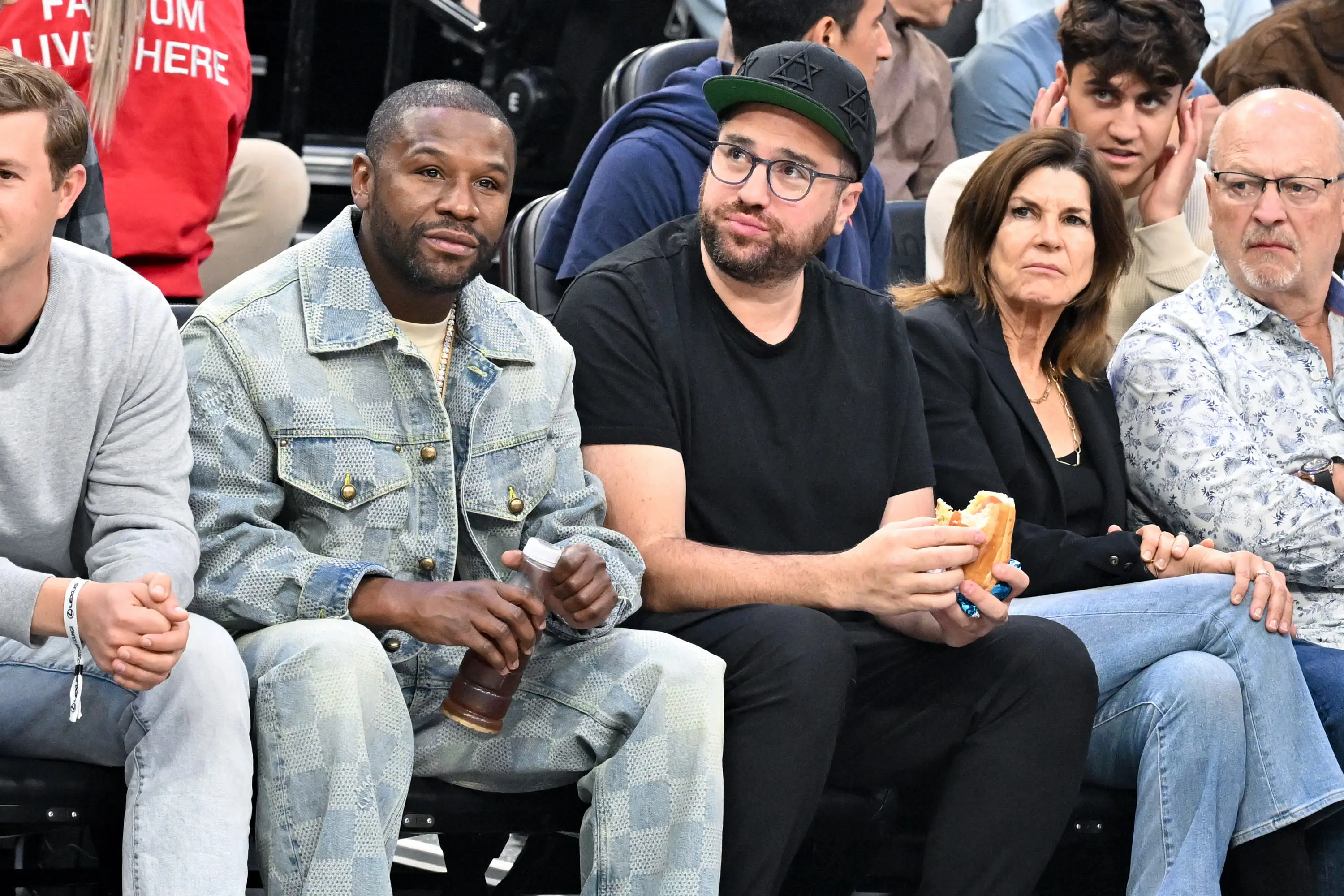 Jona Rechnitz and Floyd Mayweather