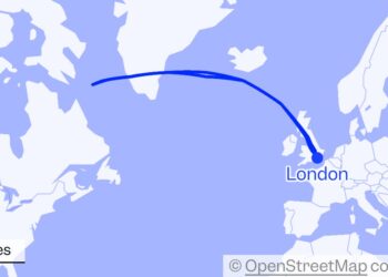 British Airways passengers from London to Mexico had a 9-hour flight to nowhere when their plane U-turned 150 miles off the coast of Canada