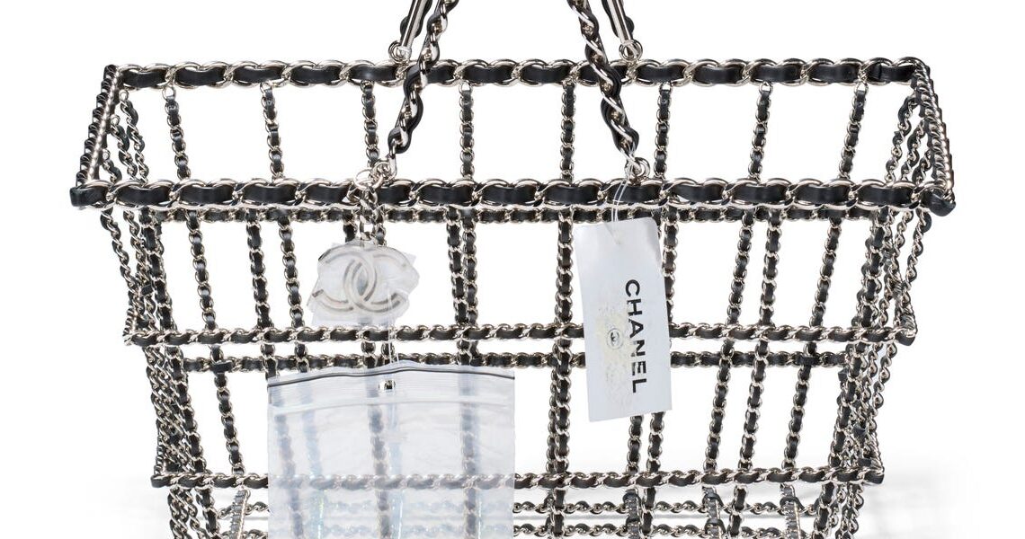 This ‘shopping basket’ Chanel bag just sold for a record-breaking amount