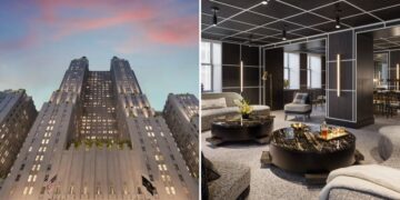Take a look inside the Waldorf Astoria’s private Empire Club, exclusive to residents of its multimillion-dollar apartments