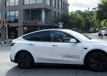 Elon Musk says Tesla is now testing driverless robotaxis, without a human safety monitor, on Austin’s streets