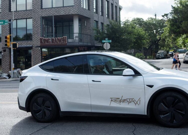 Elon Musk says Tesla is now testing driverless robotaxis, without a human safety monitor, on Austin’s streets