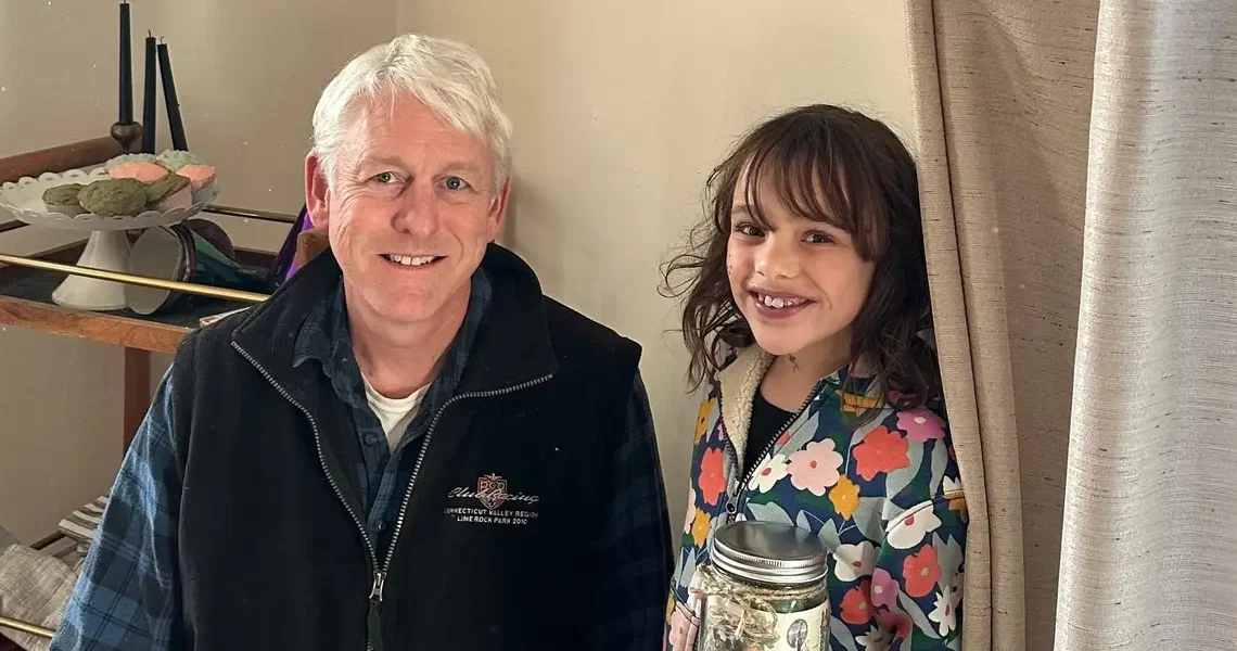 My 7-year-old invited a local shop owner to her birthday party. He showed up.