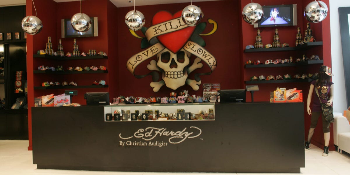 My 15-year-old sister’s sprawling Christmas list shows Y2K brands like Ed Hardy and Hollister are hot with teens again