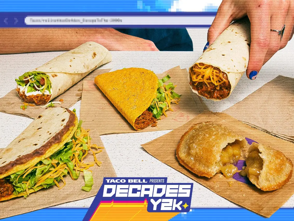 Taco Bell Y2K Menu