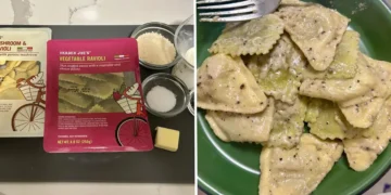 I found a delicious, easy way to elevate store-bought ravioli. This 20-minute recipe is my new cozy weeknight go-to.
