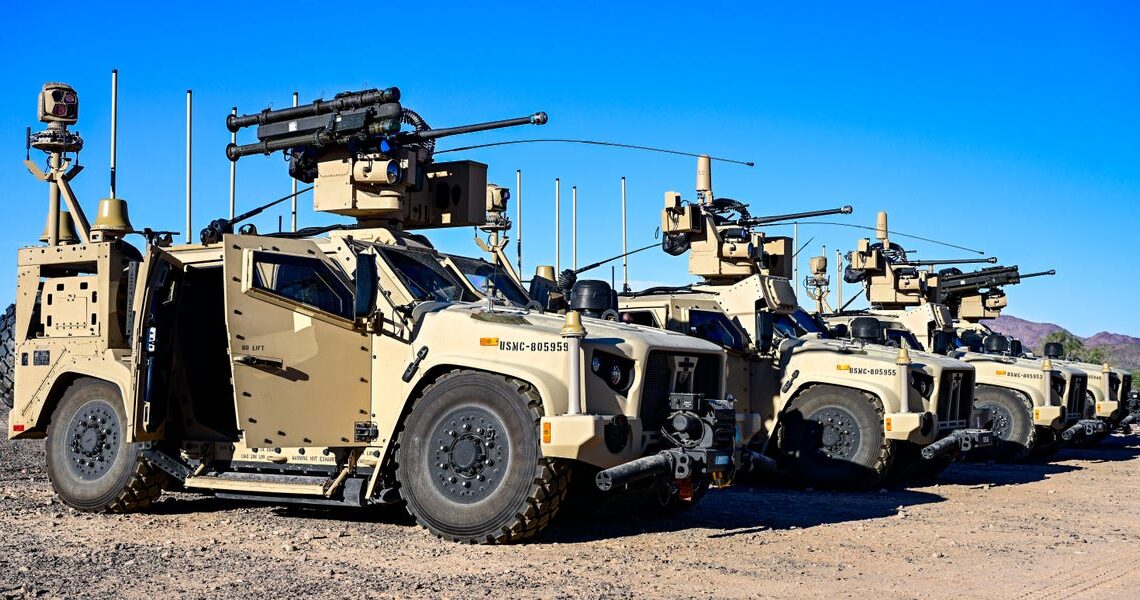 New tech will soon be turning Marine light vehicles into roaming drone- and aircraft-killers