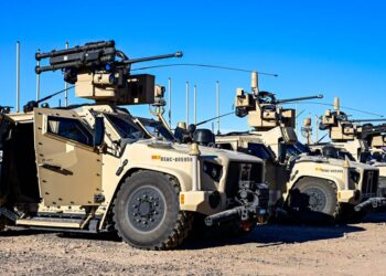 New tech will soon be turning Marine light vehicles into roaming drone- and aircraft-killers